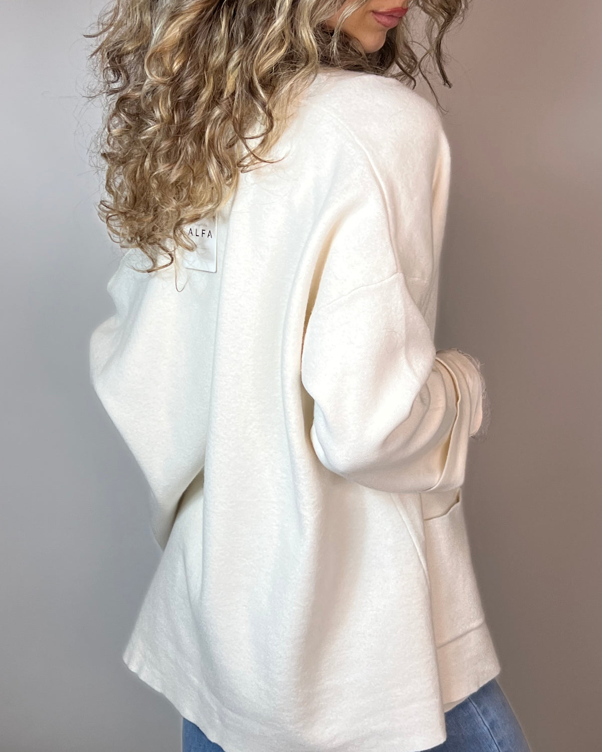 Cardigan in viscosa