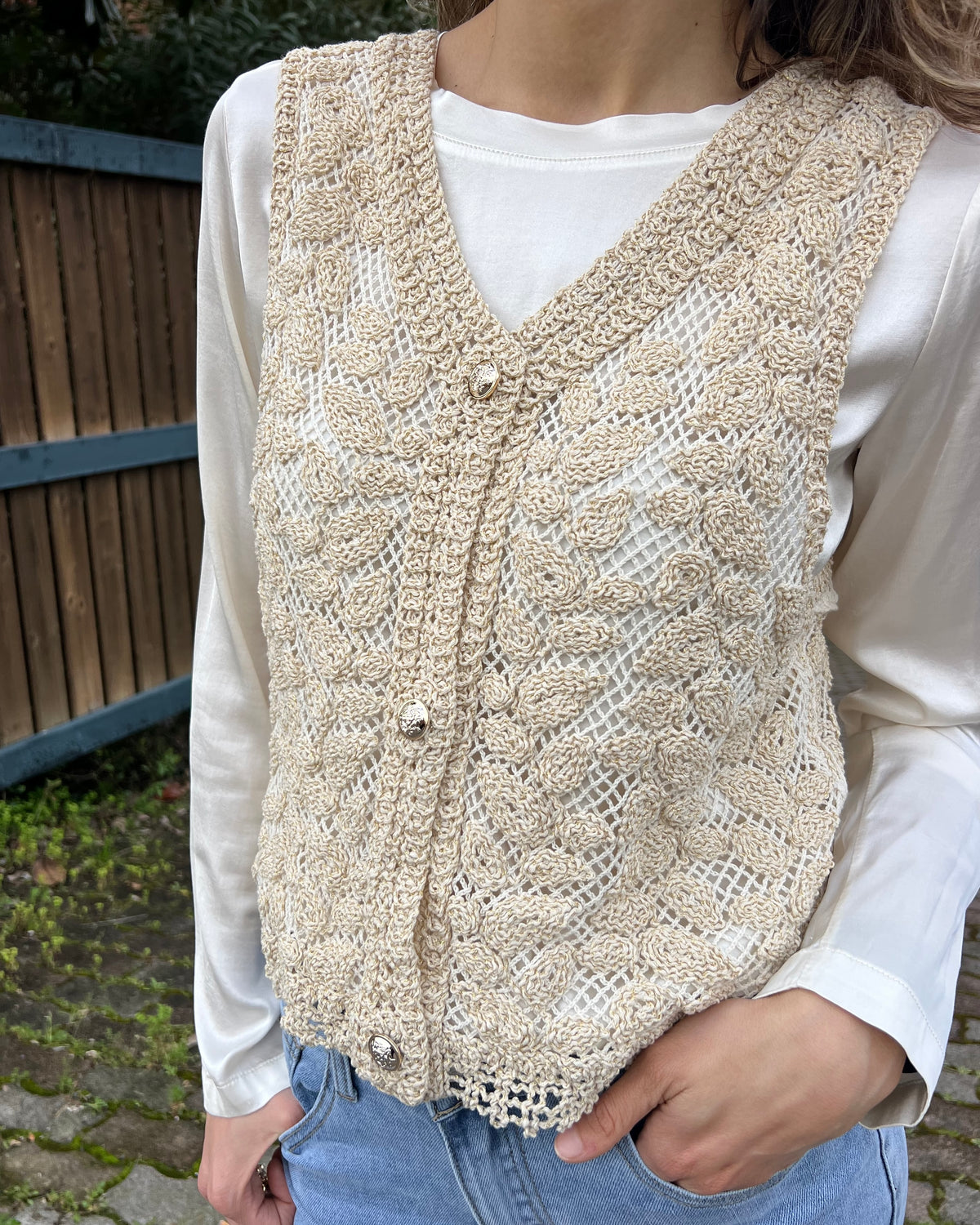 Gilet in crochet