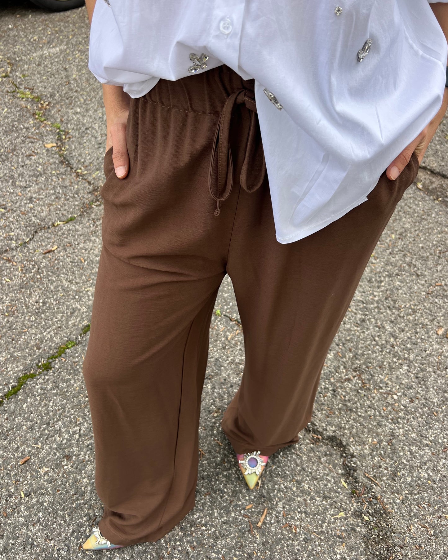 Pantalone in viscosa