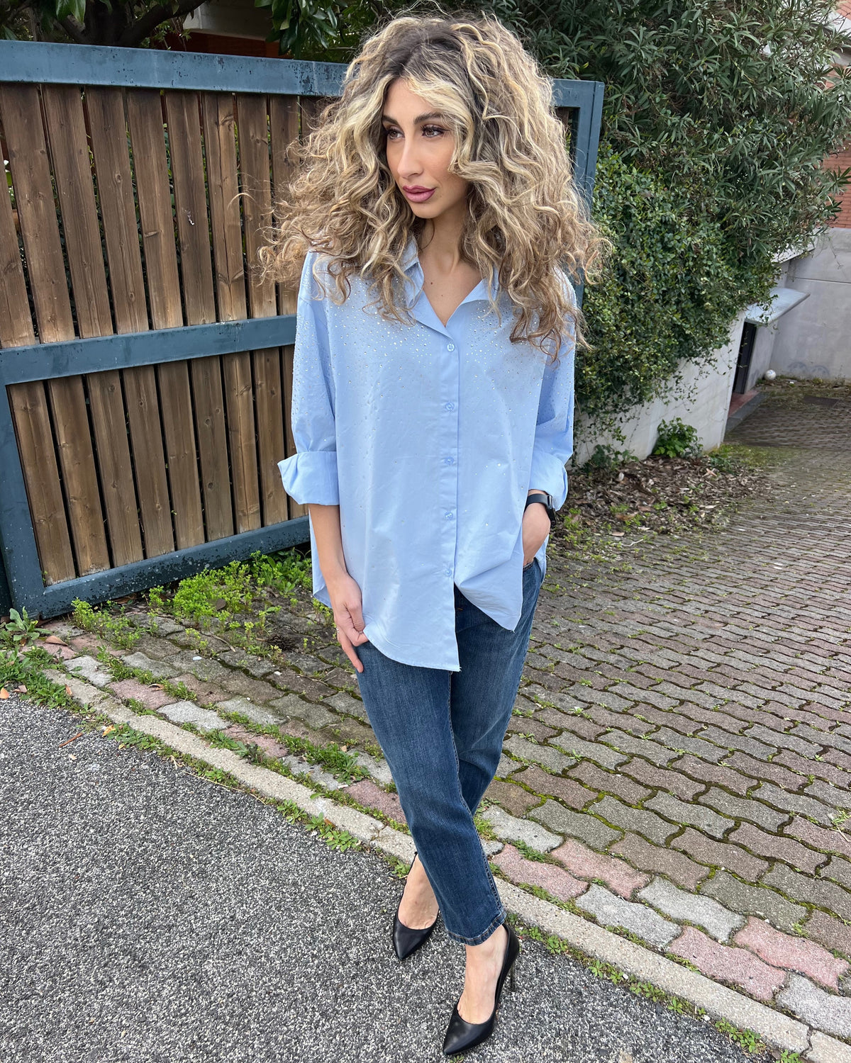 Camicia in cotone