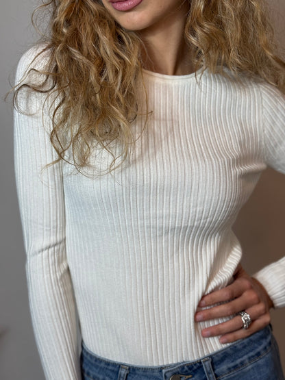 Maglia basic in viscosa