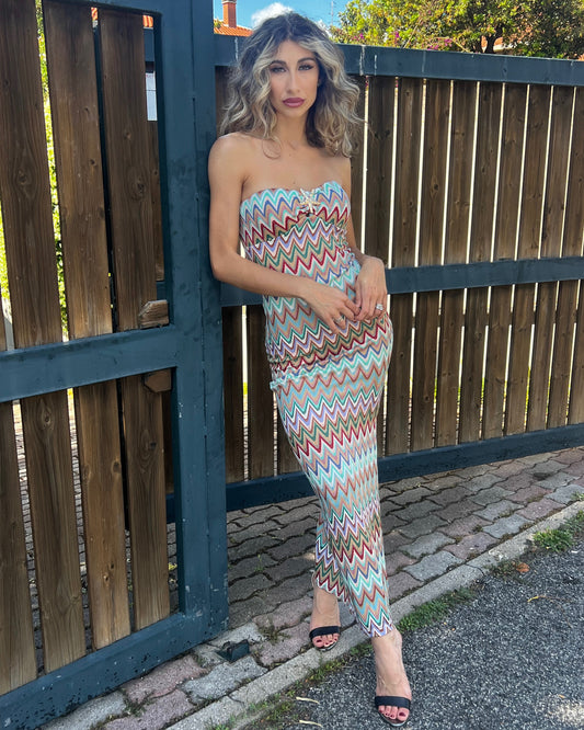 Abito Missoni inspired