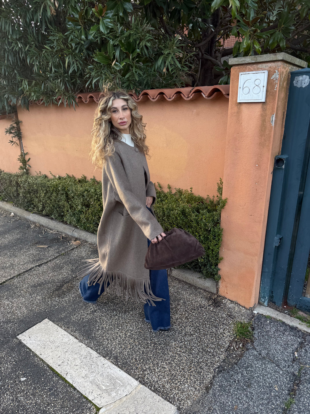 Cappotto in 100 % lana
