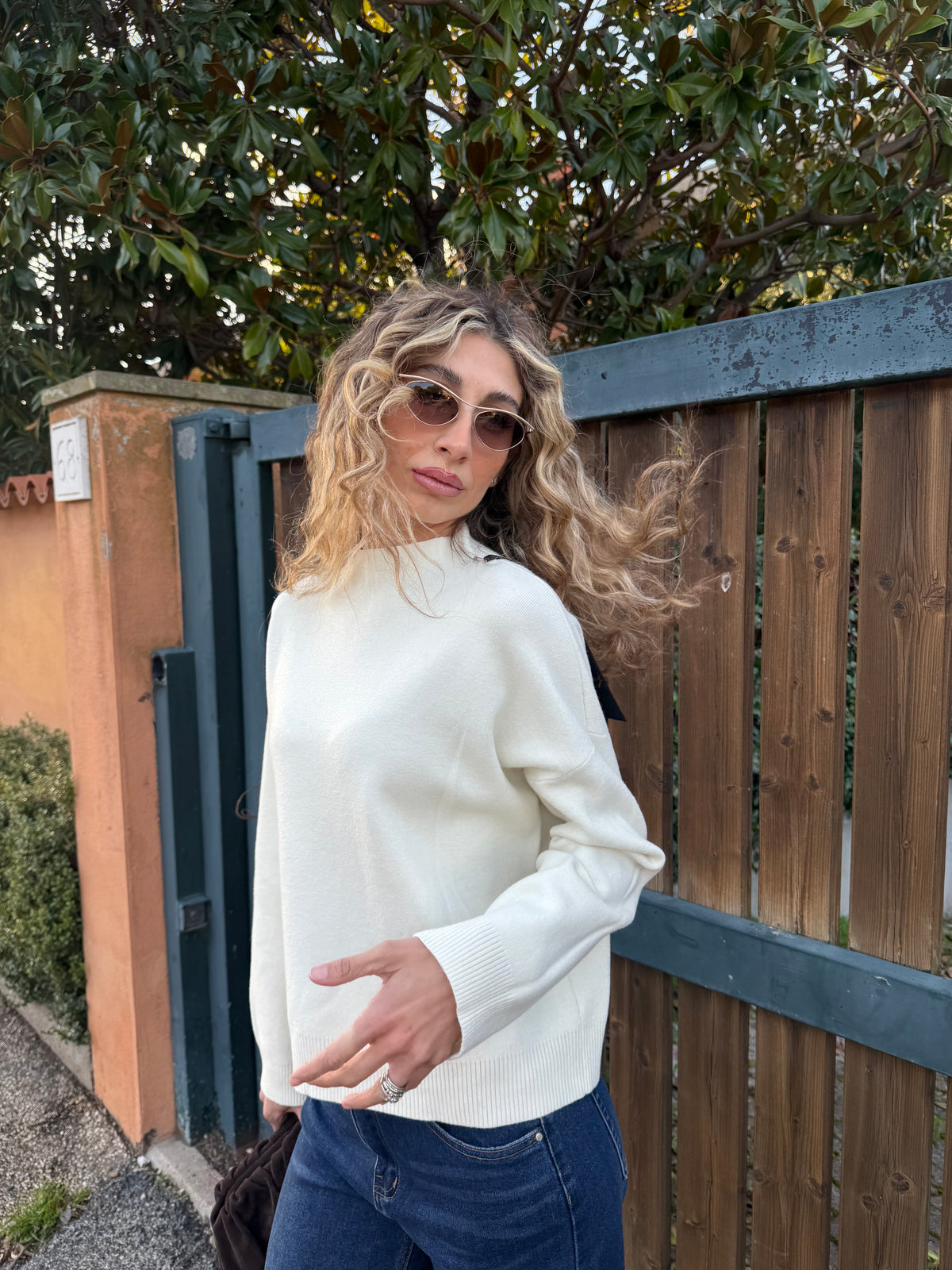 Maglia in viscosa