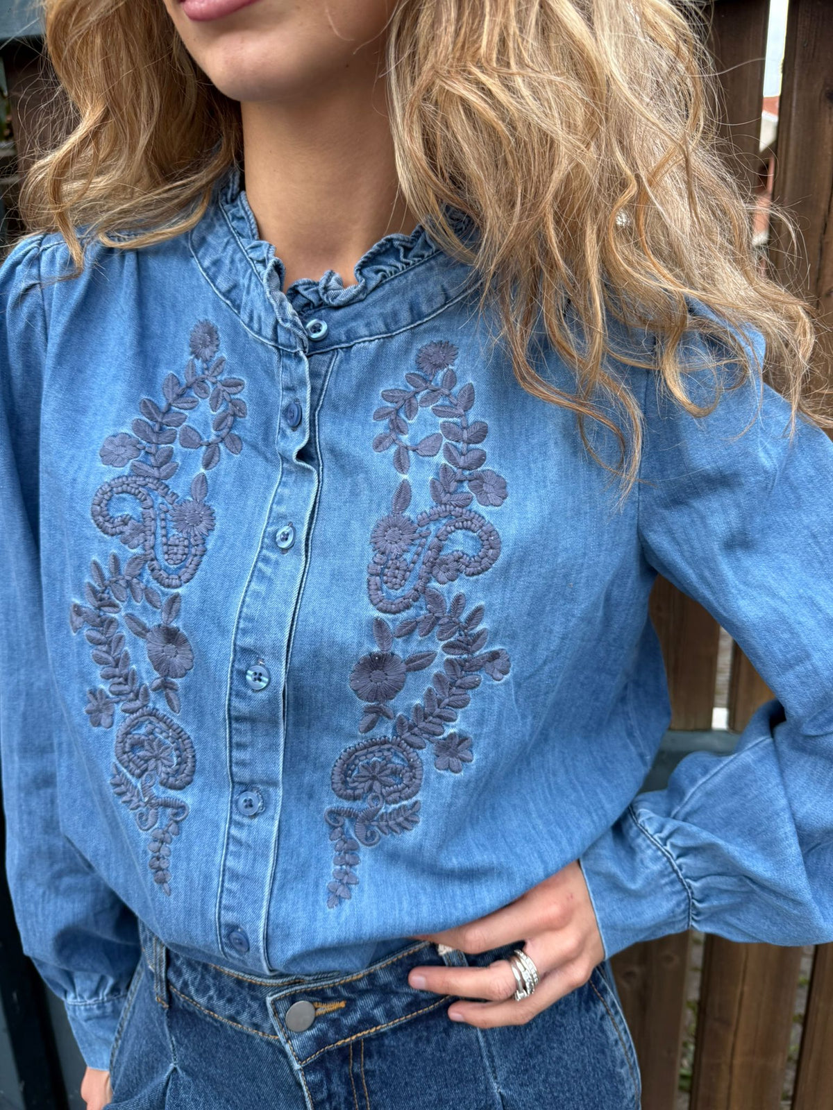 Camicia in denim