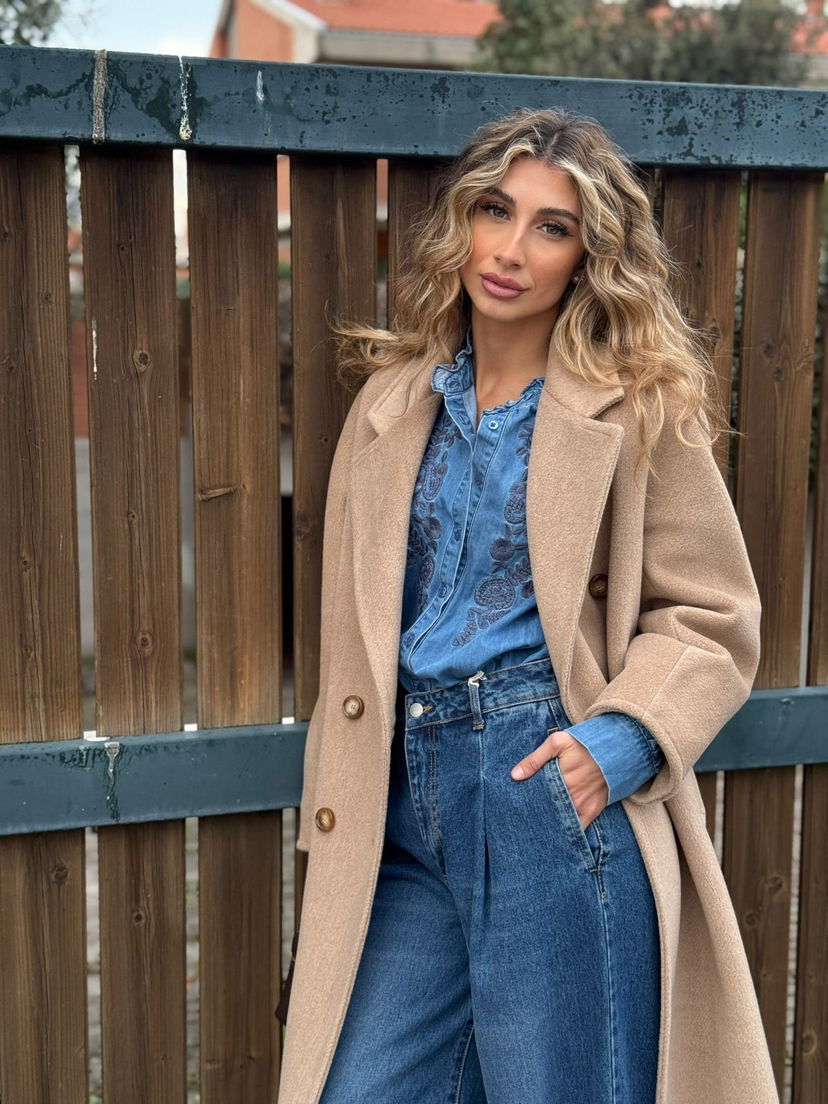 Camicia in denim