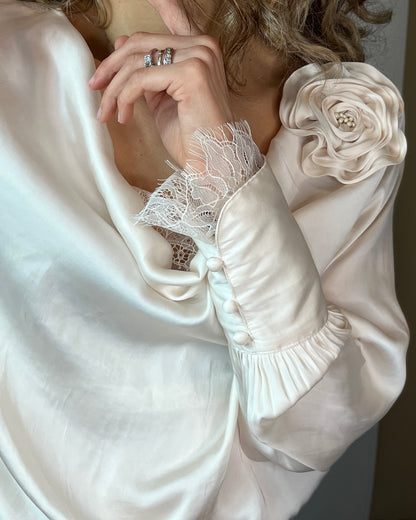 Blusa in raso