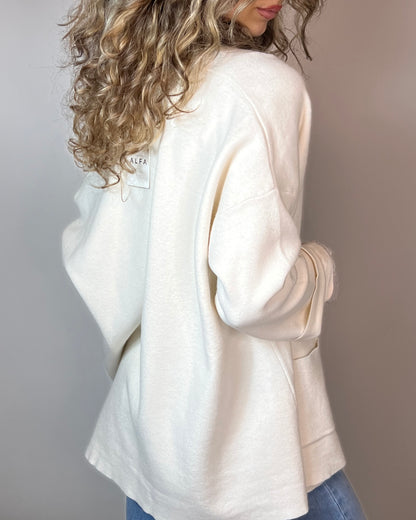 Cardigan in viscosa
