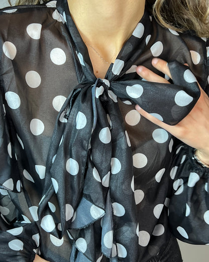 Blusa in chiffon