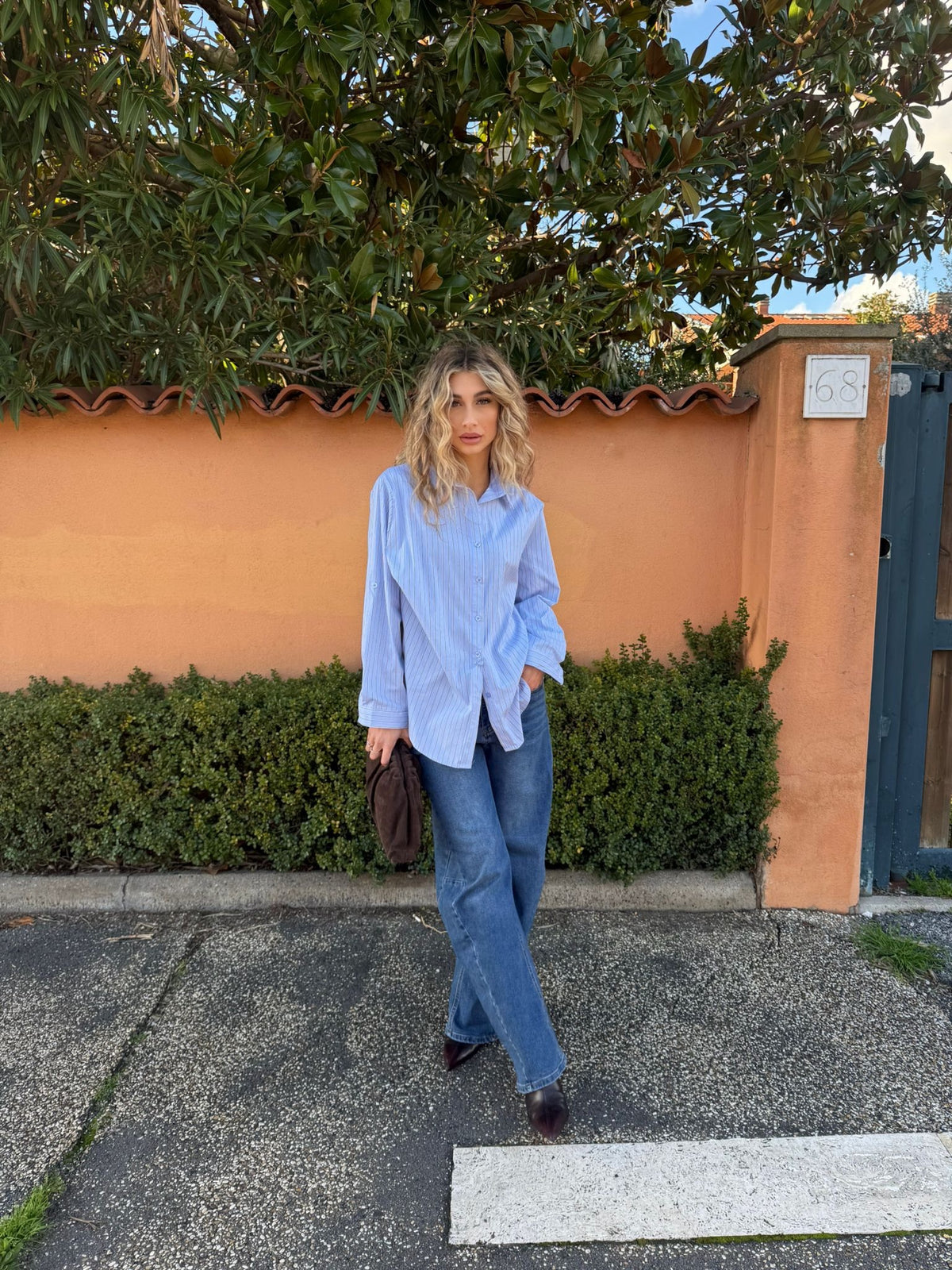 Camicia in viscosa
