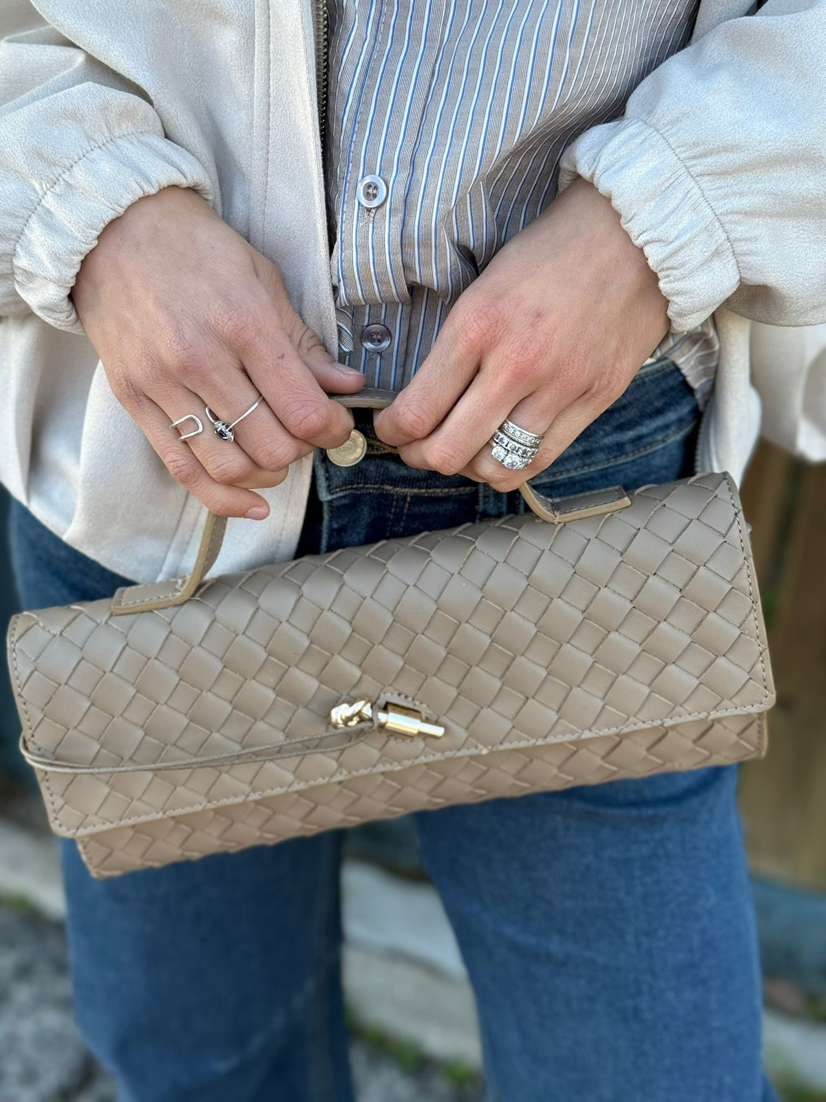Borsa bottega veneta inspired