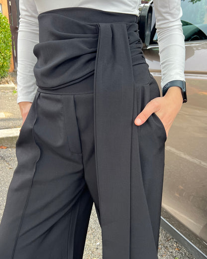 Pantalone palazzo vita alta