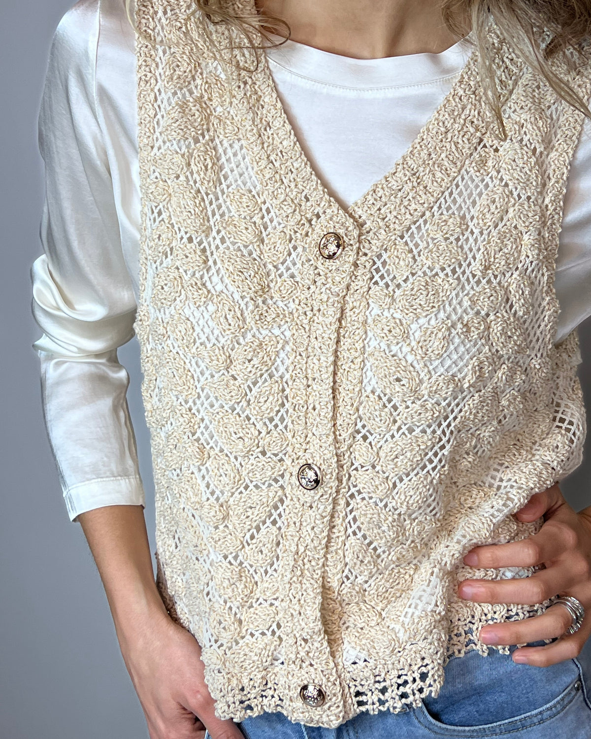 Gilet in crochet