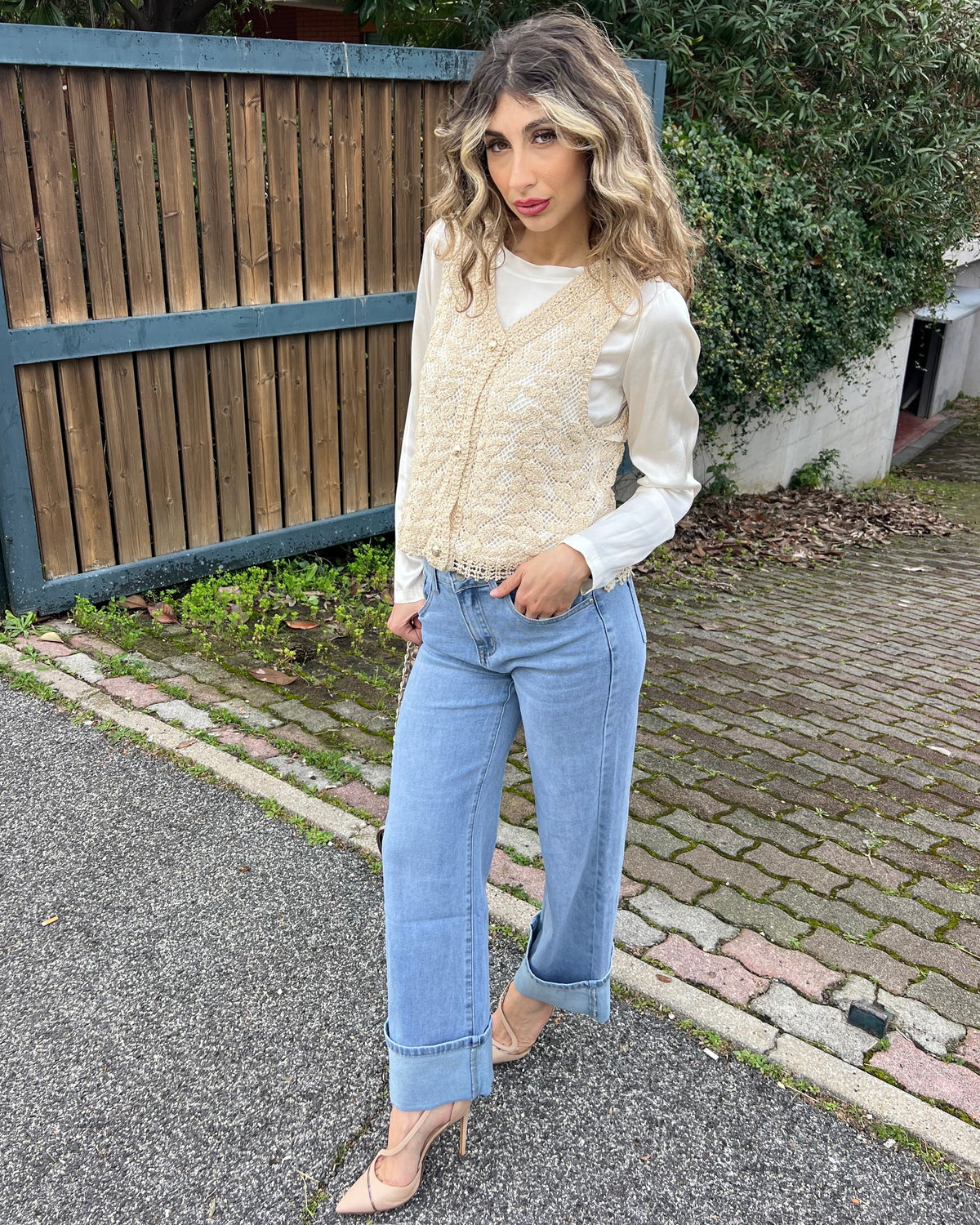 Gilet in crochet