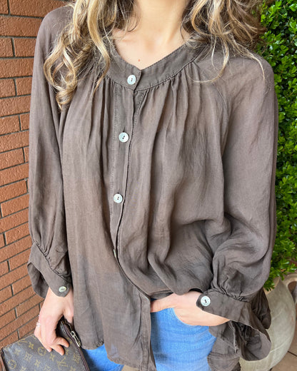 Camicia in viscosa