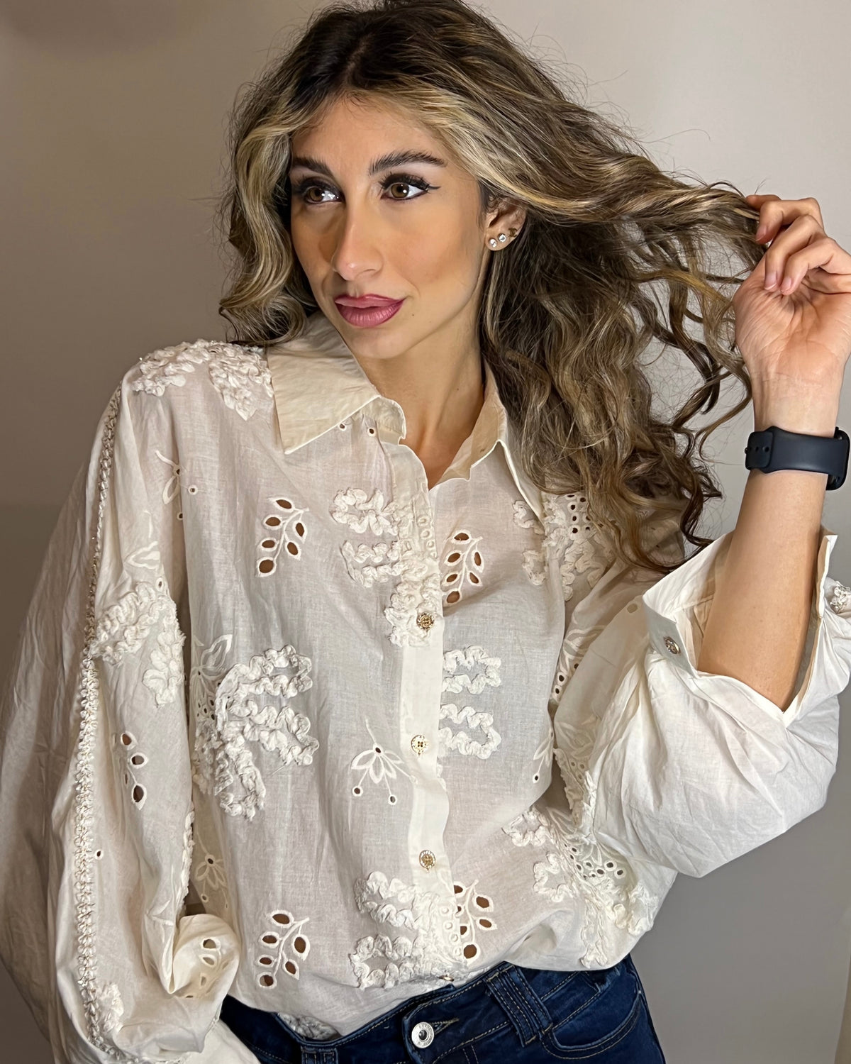 Camicia in viscosa