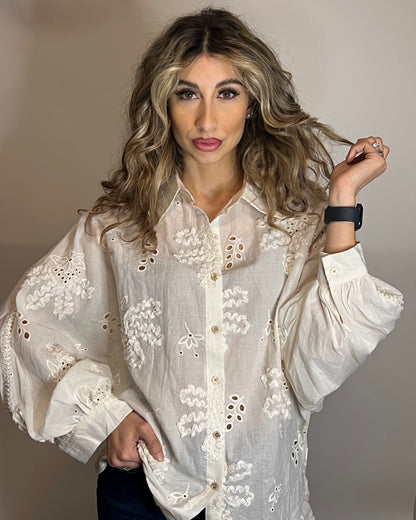 Camicia in viscosa