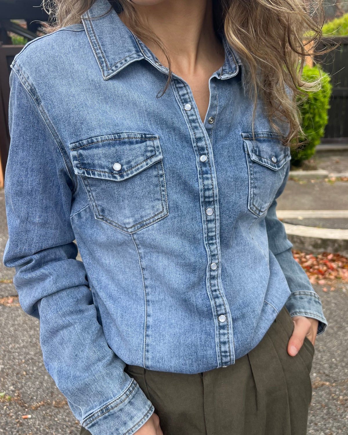 Camicia in jeans
