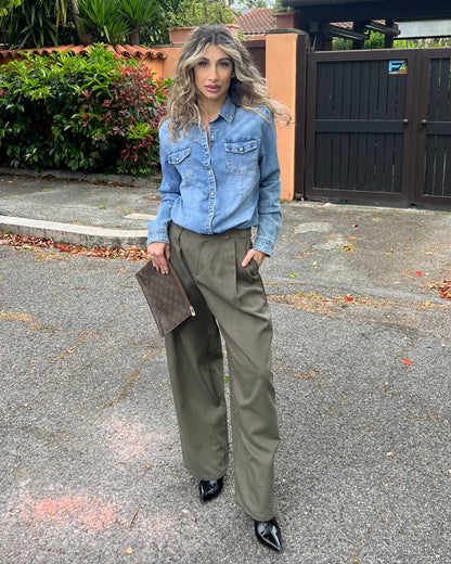 Camicia in jeans