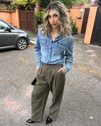 Camicia in jeans