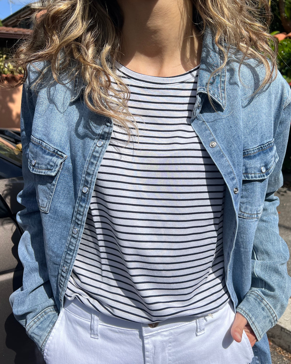 T shirt a righe