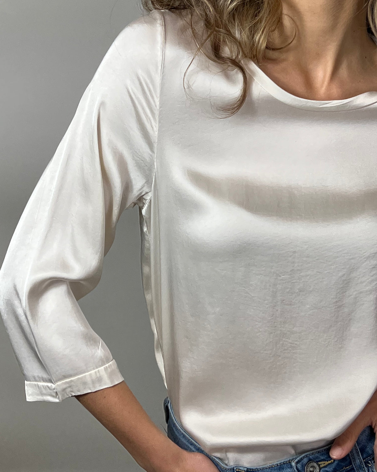 Blusa in raso