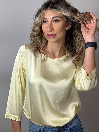 Blusa in raso