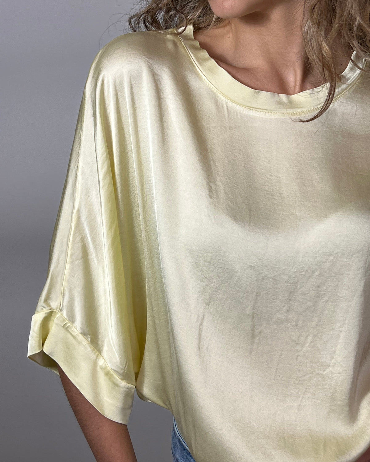 Blusa in raso