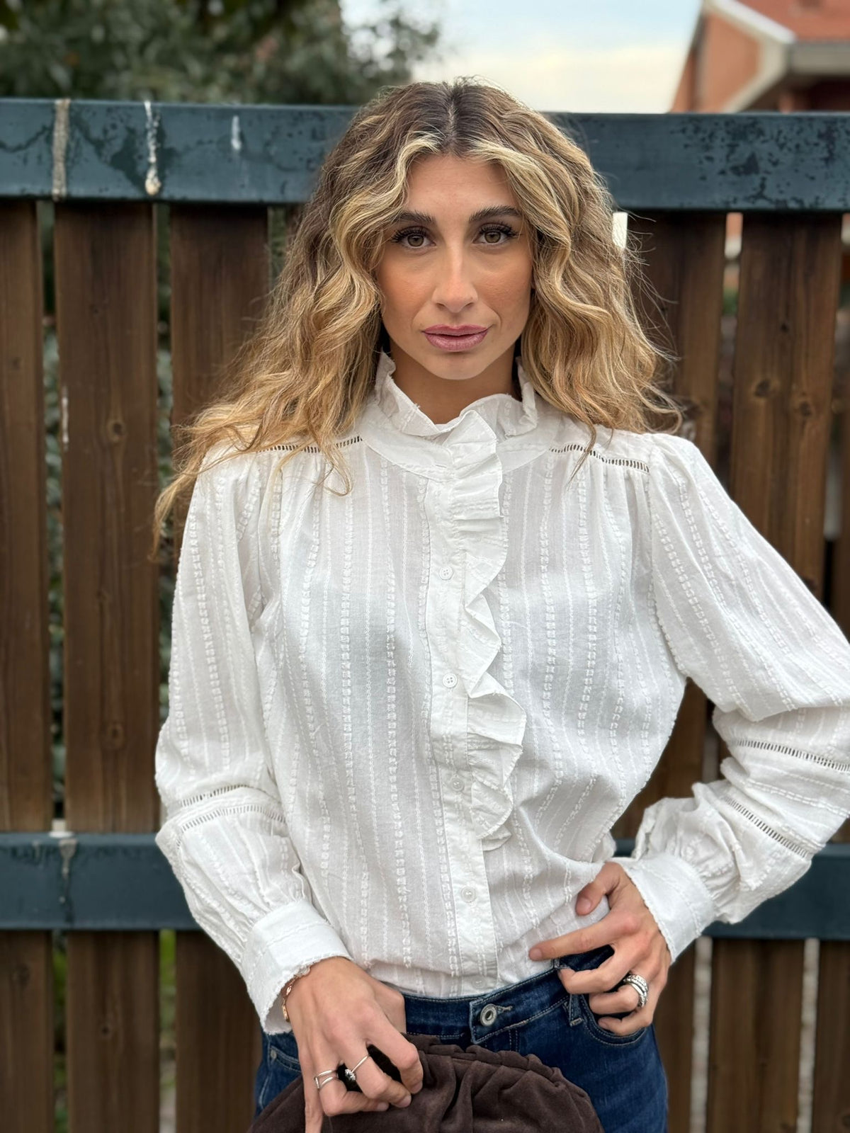 Camicia in cotone